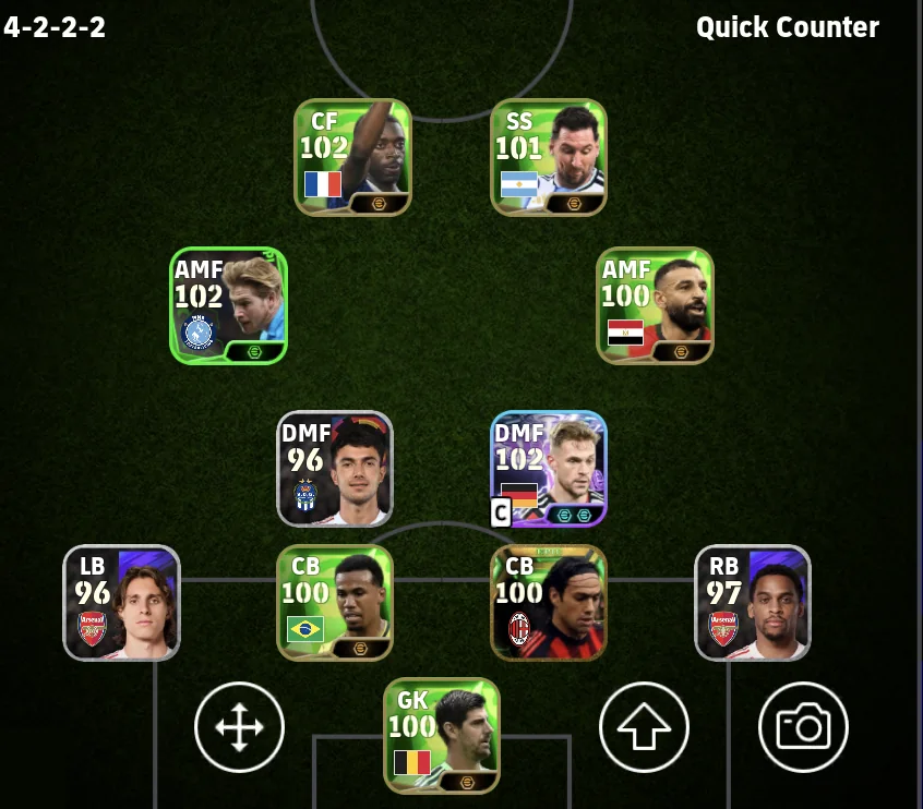 4-2-2-2 formation