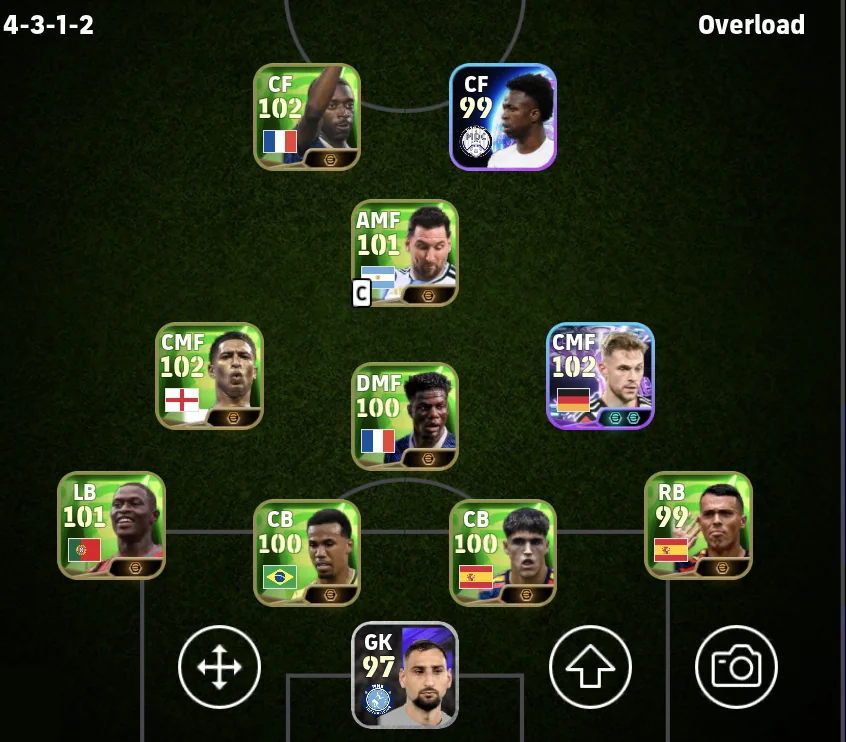 4-3-1-2 formation