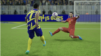 Chip Shot Control in eFootball