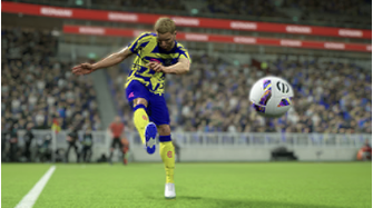Edged Crossing in eFootball