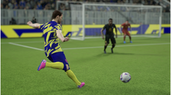 First-time Shot in eFootball