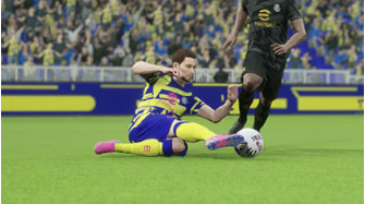 Sliding Tackle in eFootball