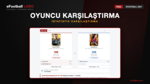 eFootball Oyuncu Karşılaştırma Aracı