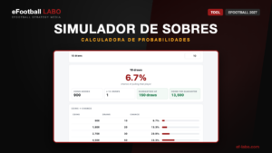 Simulador de Apertura de Sobres de eFootball